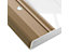 Stufenkantenprofil Glory | L-Form | LxBxH 90 x 3,6 x 1,7 cm | Bronze dunkel | Certeo